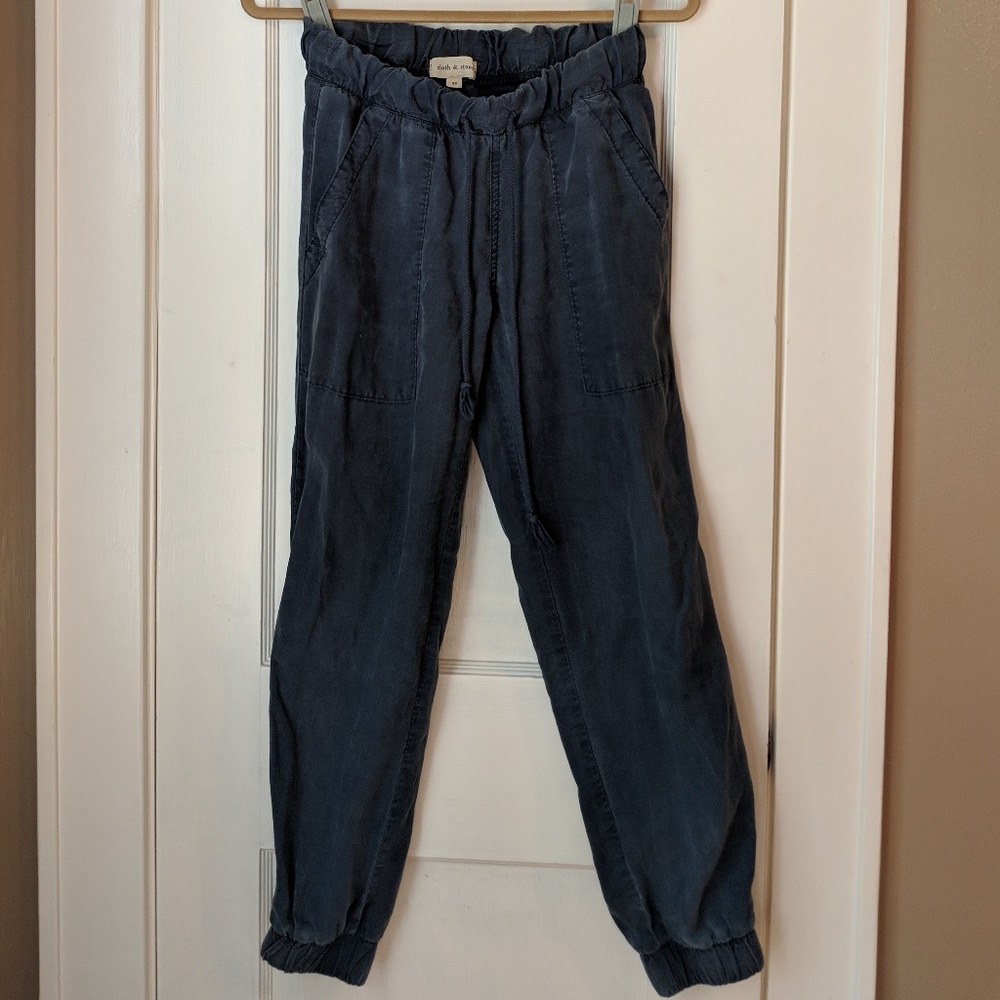 Cloth & Stone blue joggers